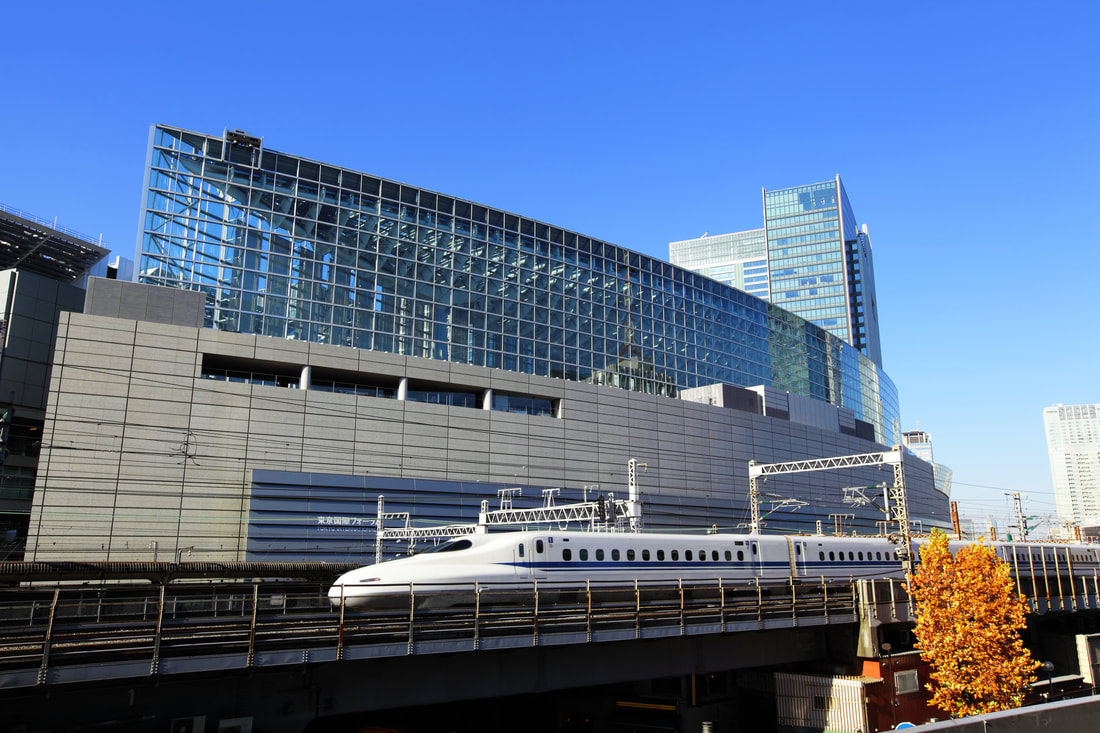Japan Train Station View
